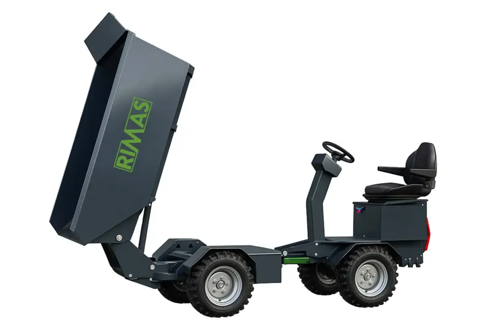 Rimas BS 1500E LastTruck på frittet baggrund