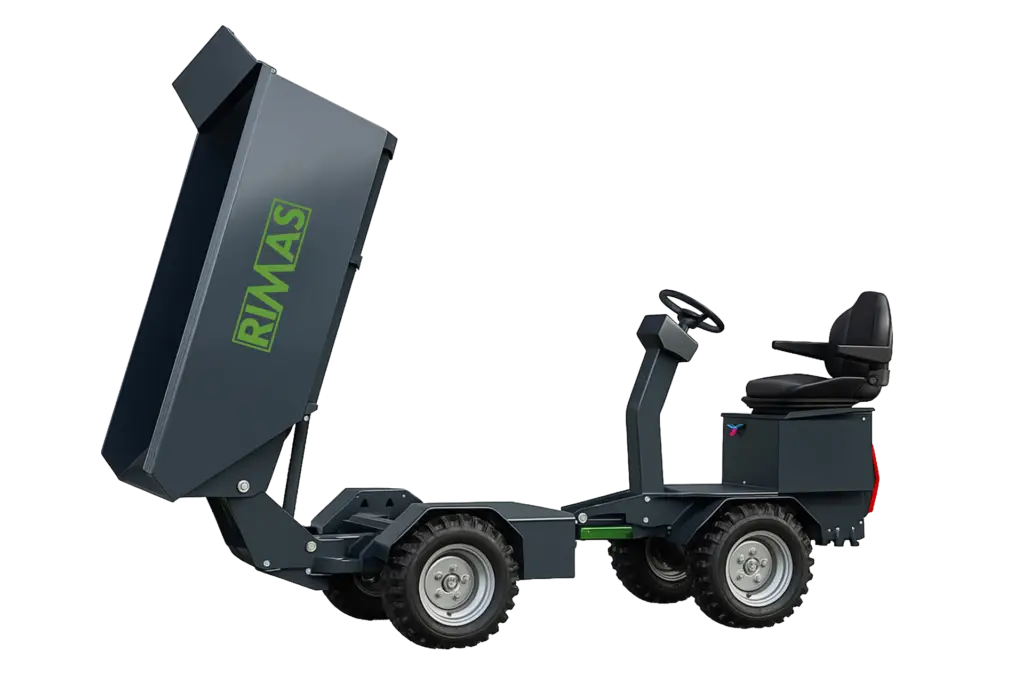Rimas BS 1500e LastTruck på frittet baggrund